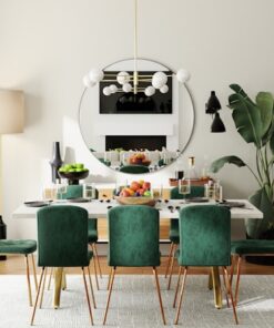 Bayside Western Dining Table + 6 Chairs