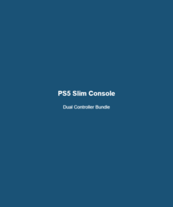 Sony PS5 Slim Console + Dual Controller Bundle