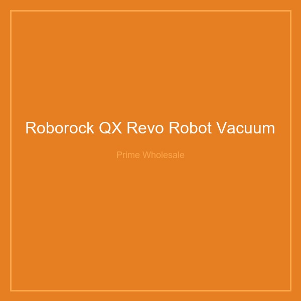 Roborock QX Revo Robot Vacuum and Mop