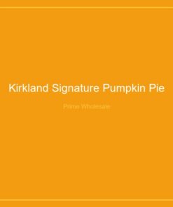 Kirkland Signature Pumpkin Pie